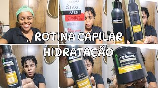 ROTINA CAPILAR HIDRATAÇÃO COM TRESSEME