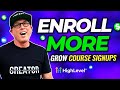 How i grow online course signups 5 quick tips for creators
