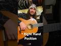 El amir  right hand position  fgm flamenco guitar method