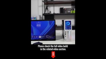 Lenovo M90q 3D Case & RGB Fan Mods #compactgaming #gaming