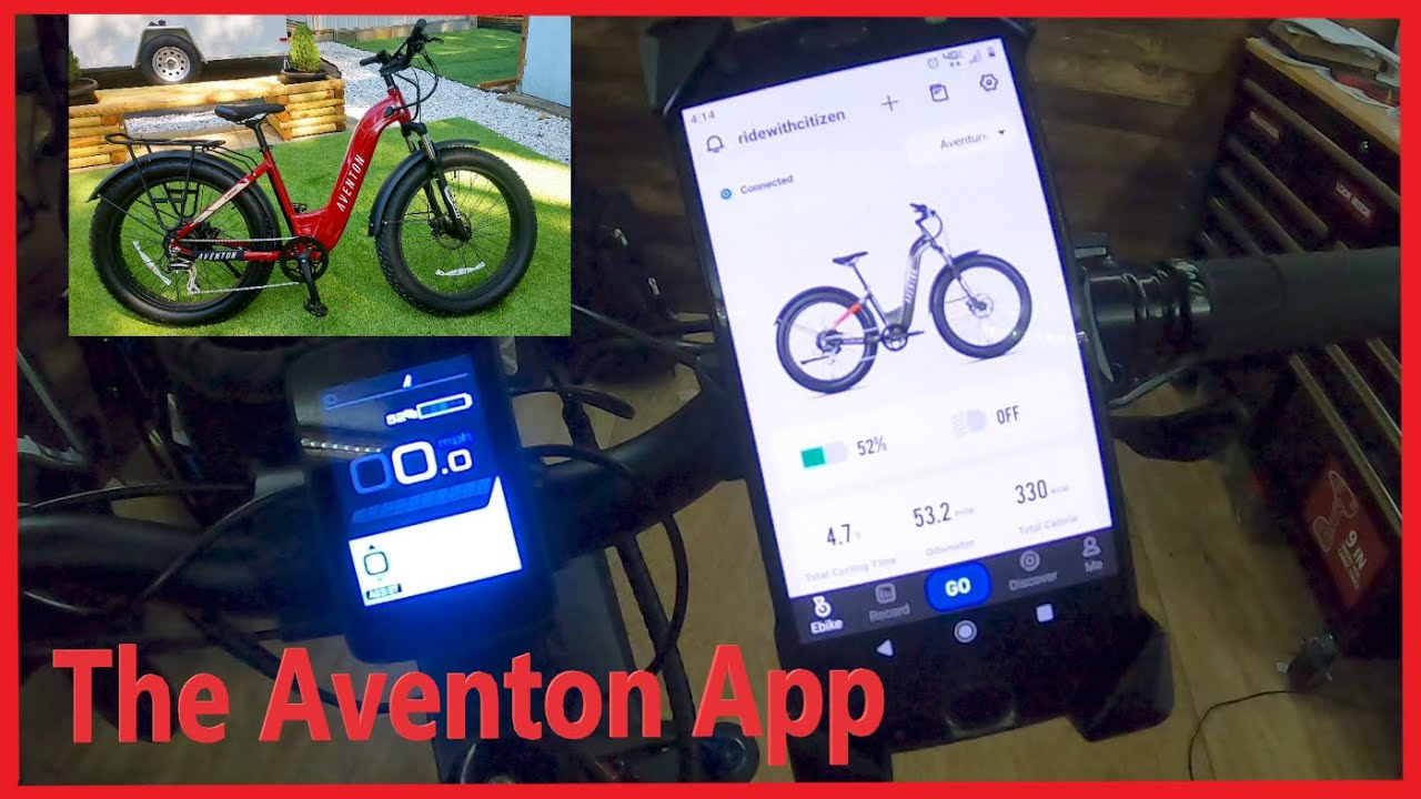Aventon App - Record Your Rides - YouTube