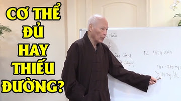 Làm thế nào để biết cơ thể mình đủ hay thiếu đường?