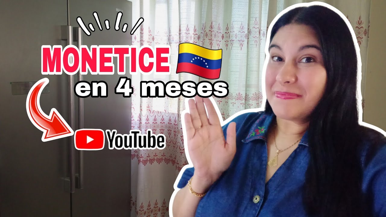 Te DIGO 5 RECOMENDACIONES para MONETIZAR tu canal en solo 4 MESES😉{Monetice en Venezuela} #venezuela