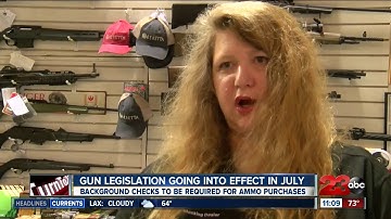 Background checks to be required for ammunition purchases