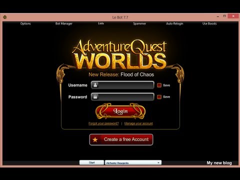 Aqworlds Le Bot 8.0 Download