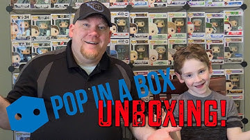 We got a little surprise in our Pop in a Box monthly subscription Funko Pop box!