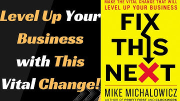 Reading vlog: Fix This Next by Mike Michalowicz | BookTube