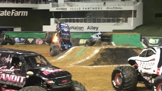 Monster Jam - Son-Uva Digger Ryan Anderson Winning Freestyle Miami 2020 Show 1