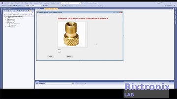 How to use picturebox button label app Visual C# Pt 1