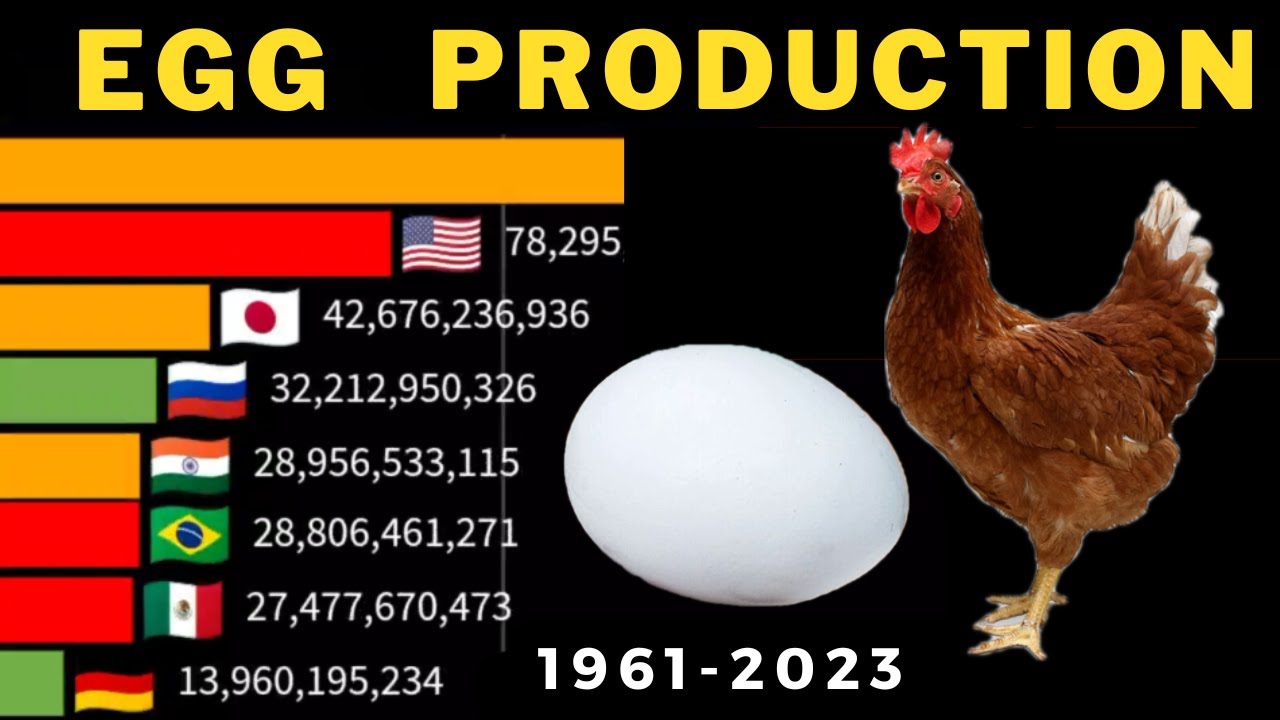 EGG Production In The World By Country 1961 2023 All World Stats EGG Production In The World By Country 1961 2023 All World Stats