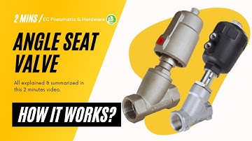 How an Angle Seat Valve works? | EC Pneumatic & Hardware