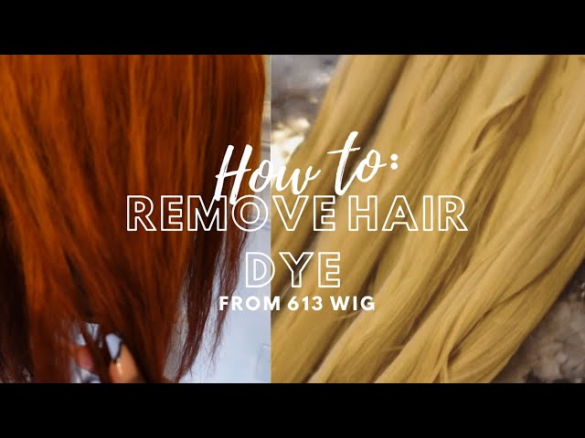 How to Remove Red Hair Dye - Bellatory