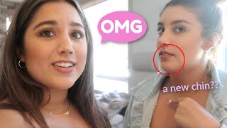 another WEEK IN MY LIFE: tattoo update, chloe ting challenge & she got a new chin??