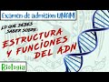 Estructura y funciones del ADN || Examen de admisión UNAM