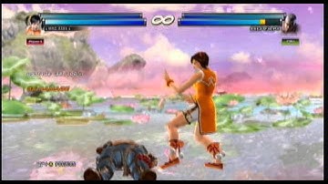 TTT2 Ling Xiaoyu 2+4 throw oki