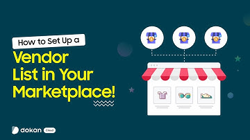 How to Set Up a Vendor List in Your Marketplace