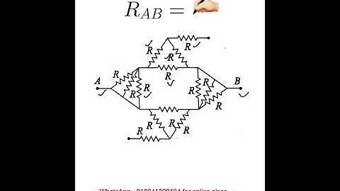 Find out Equivalent Resistance between A and B #resistance #ckt #electricalngineering  #jeemains 