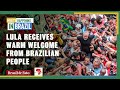 The first moments of freedom of ex-president Lula