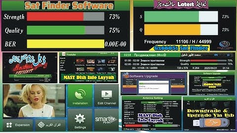 GX6605S Satfinder Latest Software 2025 – Full Demo | Double Zoom Signal, F1F2 Remote & IPTV Working