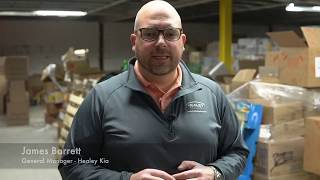 Healey Gives Back: Volunteering at the Food Bank of the Hudson Valley