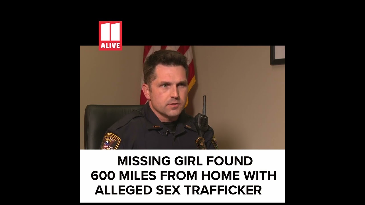 Missing girl found 600 miles from home with alleged sex trafficker