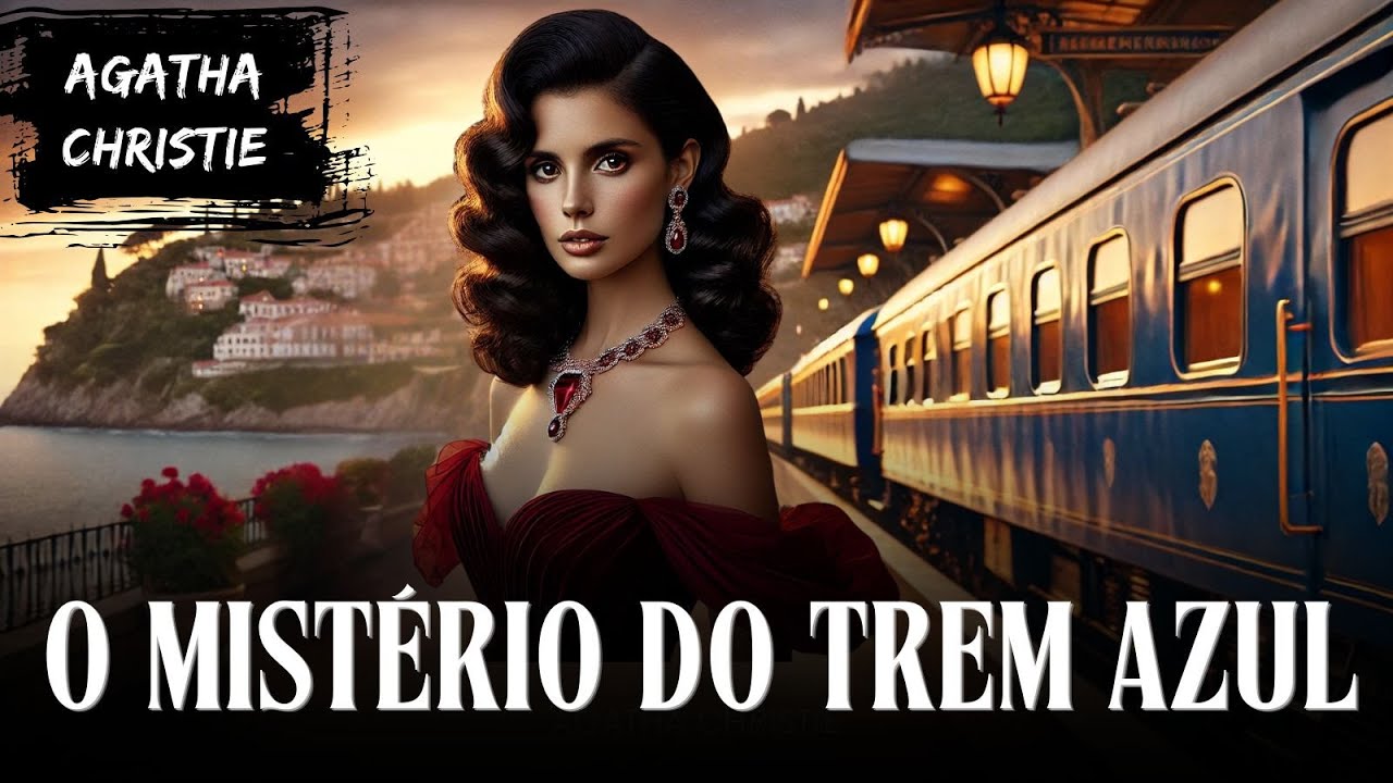 “🚂 Agatha Christie | O Mistério do Trem Azul: O Caso Mais Brilhante de Poirot! 🕵️‍♂️💎”