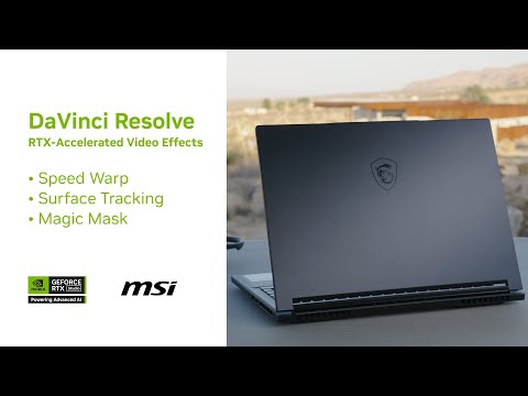 DaVinci Resolve | RTX-Accelerated Effects | Speed Warp, Surface Tracker, Magic Mask