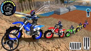 Juego de Motos - Extrema de Motocicletas #19 Offroad Outlaws Android / IOS gameplay FHD