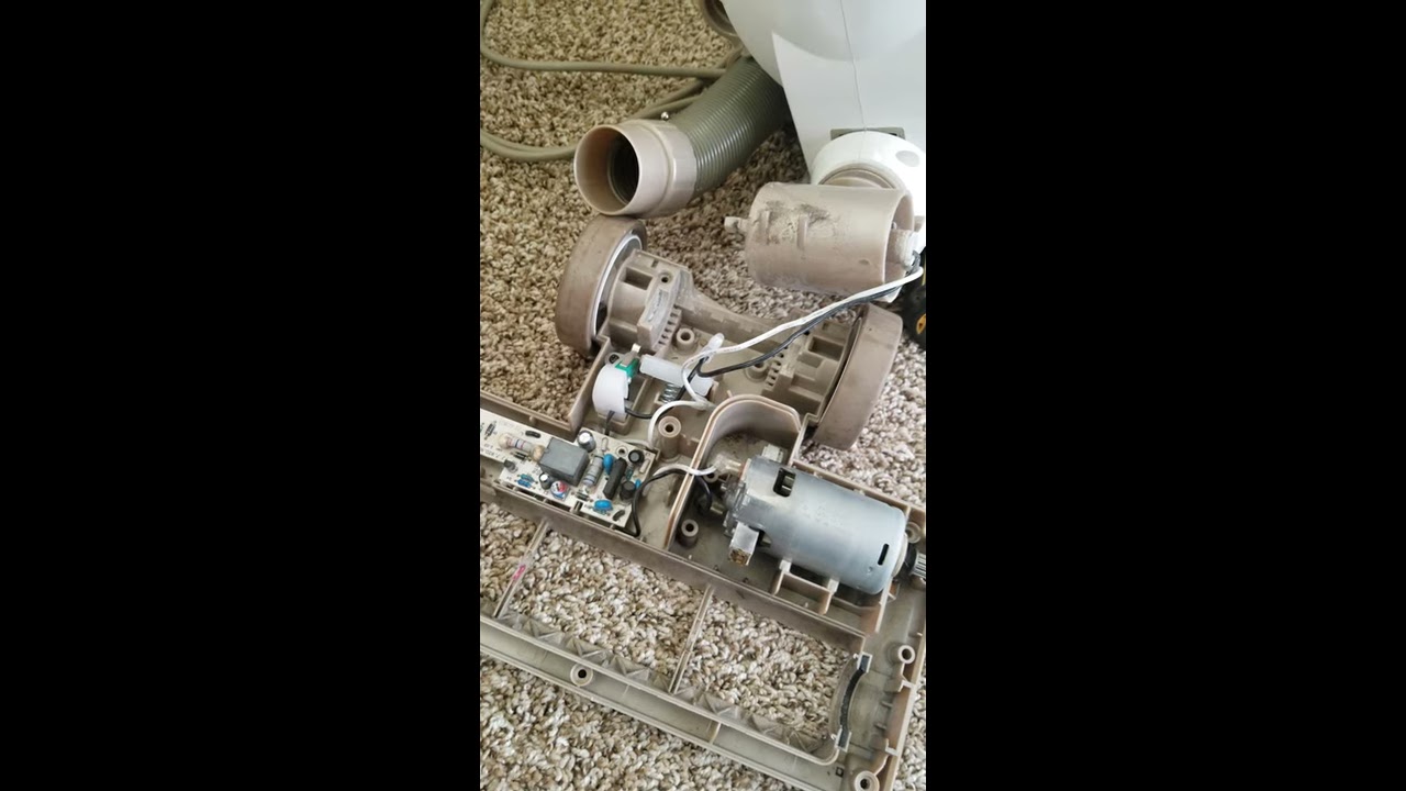 shark power brush not spinning