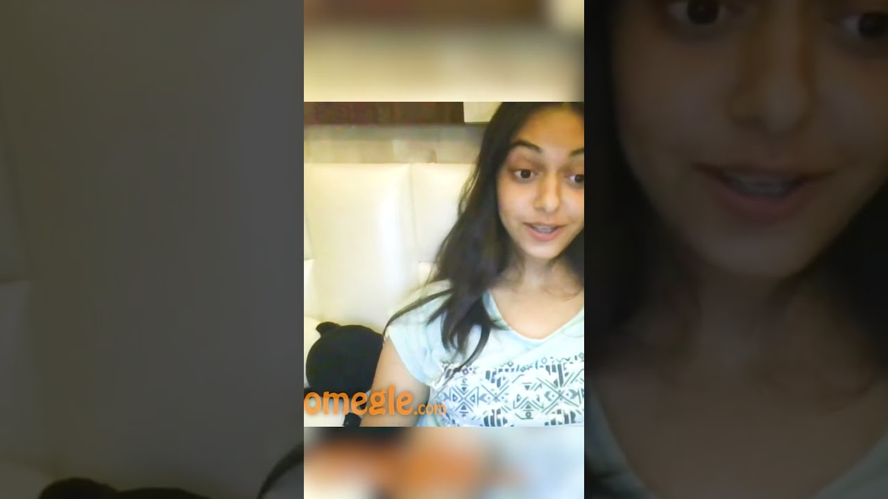 INDIAN GIRL GAVE HER NUMBER😂 #omegle #shorts #omeglefunny #AshwinPlays