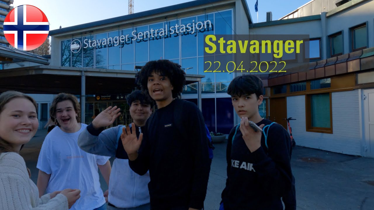 Norway 4k -  Stavanger - Apr 22, 2022