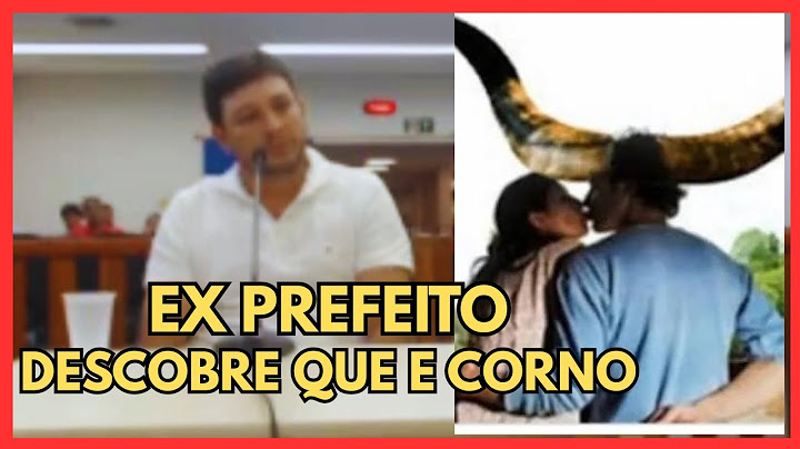EX PREFEITO DESCOBRE QUE E CORNO E ATIRA CONTRA O TALARICO | " SEMPRE DEI DE TUDO PARA ELA, DOUTOR "