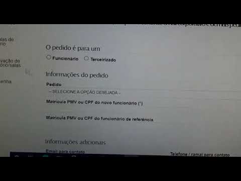 Gestor: Reset de senha e criação de login de rede dos funcionários (pelo portalti / PMV)