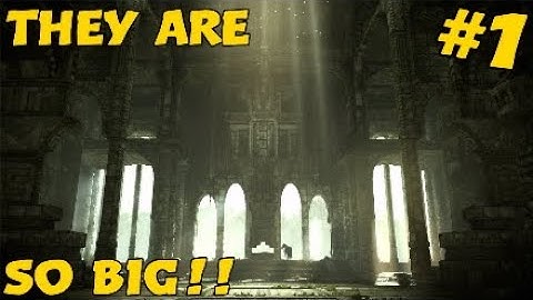 SHADOW OF THE COLOSSUS PS4 Gameplay Walkthrough Part 1 1st & 2nd Colossus