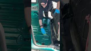 Nettoyage d’un coffre qui revient de loin 😶‍🌫️ #nettoyage...