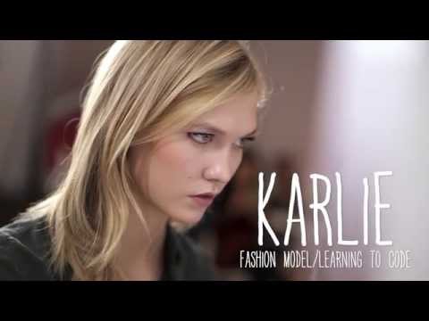 Karlie Kloss explains how to use math with the artist in Code Studio Instructional Video Karlie Kloss explains how to use math with the artist in Code Studio Instructional Video