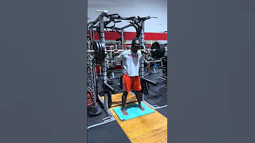 90 Degree Athletes are BEST in the WORLD!! Triple Extension Barbell Squats Running Back Phil Mafah