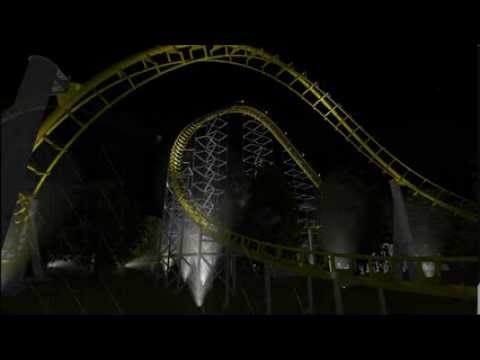 Jubilee Night (Full Ride) - an Arrow/Vekoma Looping Coaster (NoLimits 2)