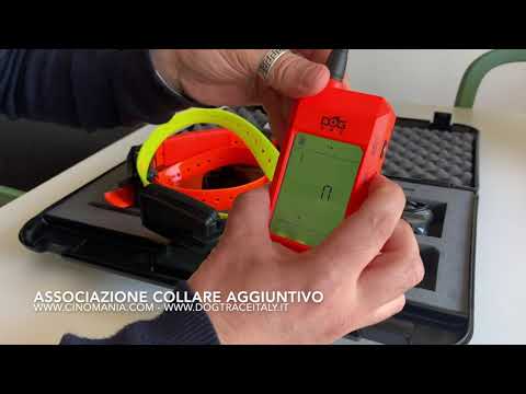 Associazione collare X20/X30 Dogtrace GPS con ricevente