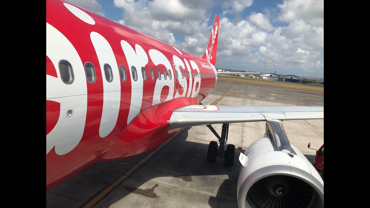 AIR ASIA A320 Denpasar Perth QZ544 YouTube