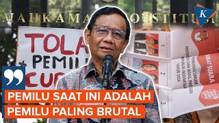 Respons Hasil Pilpres, Mahfud MD: Pemilu Dekat Dengan Kekuasaan