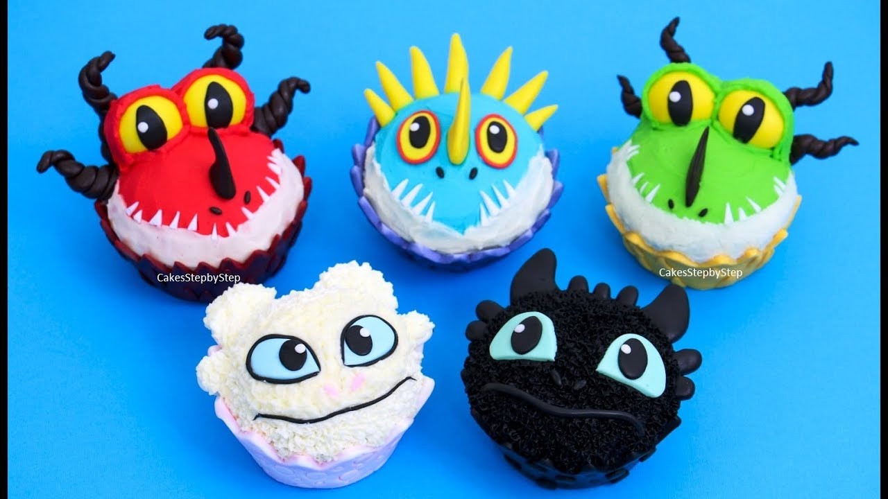 ⁣How To Make DRAGON CUPCAKES | Cupcake Decorating Ideas by Cakes StepbyStep