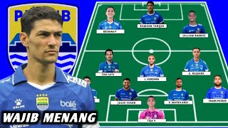 Download Lagu WAJIB MENANG BESAR❗inilah formasi ideal persib bandung vs ratchaburi leg 2 liga champions asia 2026 MP3