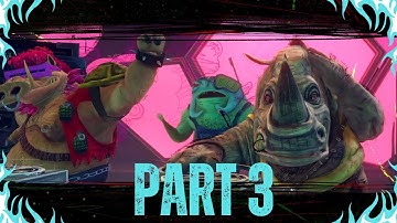 BEBOP AND ROCKSTEADY | Teenage Mutant Ninja Turtles: Mutants Unleashed Walkthrough Gameplay Part 3