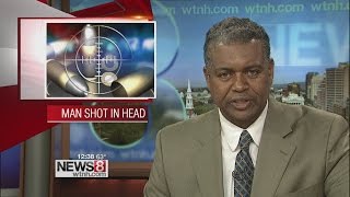 Man tries driving himself to hospital after being shot in head