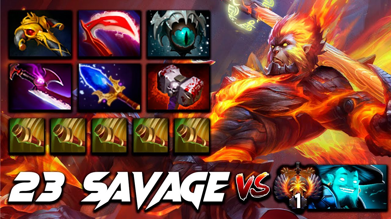 dota2 monkey king  2022 New  T1.23savage Monkey King - Dota 2 Pro Gameplay [Watch \u0026 Learn]