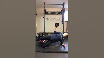 Elbow-Knee Side Plank with Plate External Rotations