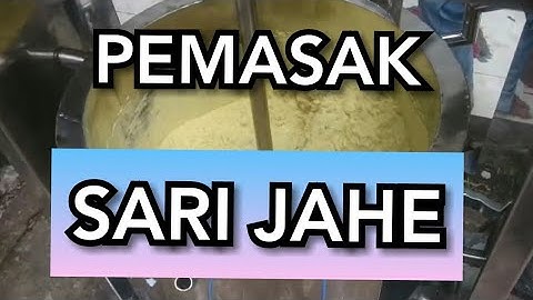 MESIN PEMASAK JAHE INSTAN - MESIN PEMBUAT  JAHE BUBUK