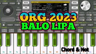 Org 2023 balo lipa ||Chord Org 2023