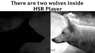 There are two wolves inside HSR Player